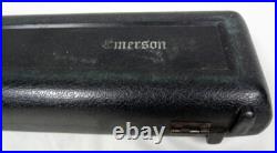 Silver Mouthpiece ELD Emerson Closed/Open Hole Flute With Case 19557