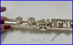 Silver Plated OLDS Concert Flute with Hard Case