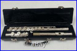 Silver Plated OLDS Concert Flute with Hard Case