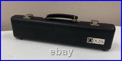 Silver Plated OLDS Concert Flute with Hard Case