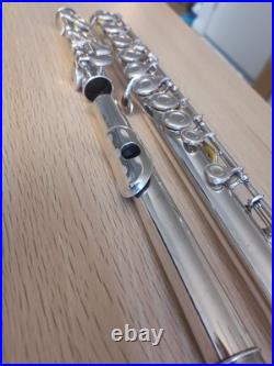 Silver Vintage Boosey & Hawkes OVERHAULED Flute Closed Hole C Foot Offset G