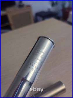Silver Vintage Boosey & Hawkes OVERHAULED Flute Closed Hole C Foot Offset G
