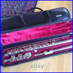 Silver plated flute YAMAHA Direct from JAPAN