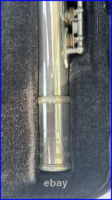 Solid Silver Pearl Pf-761 Open-hole Flute With Offset G, Split E And B-foot