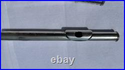 Solid Silver Pearl Pf-761 Open-hole Flute With Offset G, Split E And B-foot