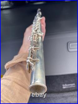 Solid Silver Pearl Pf-761 Open-hole Flute With Offset G, Split E And B-foot