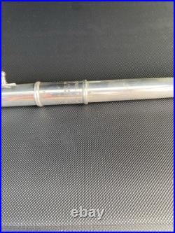 Solid Silver Pearl Pf-761 Open-hole Flute With Offset G, Split E And B-foot