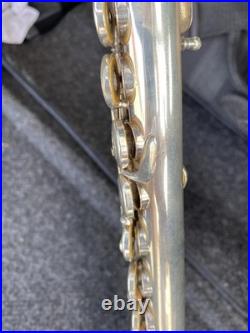 Solid Silver Pearl Pf-761 Open-hole Flute With Offset G, Split E And B-foot