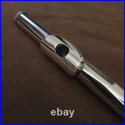 Solid Sterling Silver Flute Headjoint No Name- Upgrade Sound/Tonal Variety