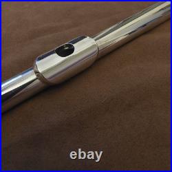 Solid Sterling Silver Flute Headjoint No Name- Upgrade Sound/Tonal Variety