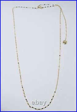 Stefano Oro Piccolo Petali 14K Chain Slider Necklace