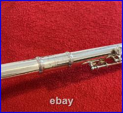 Sterling Silver Armstrong 80 35 40258 Open Hole Flute, B-Foot joint