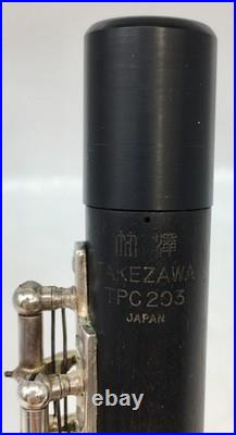 TAKEZAWA TPC-203 Grenadilla Piccolo Handmade Japan Vintage with Original Case