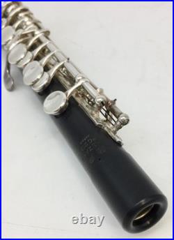 TAKEZAWA TPC-203 Grenadilla Piccolo Handmade Japan Vintage with Original Case
