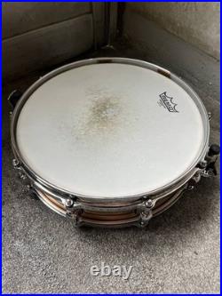TAMA PB3325 Bronze Piccolo Snare Drum 14x3.25 Vintage Rare Japan Used Drum 14in