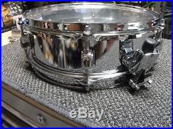 TAMA Piccolo/Popcorn Snare Drum! 12x4. New Heads, Steel Shell, VGC! Aux. Drum