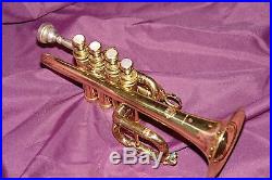 Trompette Piccolo Selmer P5-4 Modele Maurice Andre N° 771-47 Serie A