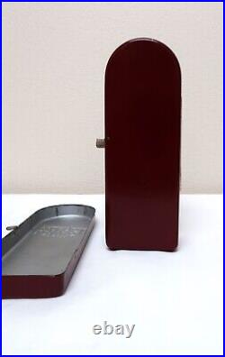 Taktell Piccolo Metronome Vintage Maroon Red Metal