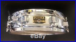 Tama 13 Piccolo Chrome Over Wood Snare Drum Japan 3x13