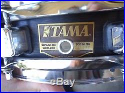 Tama 14 14x3-1/4 10 Lug Piccolo Snare Drum Wood Made in Japan