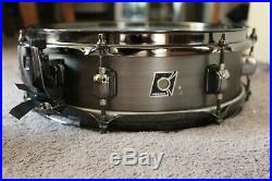 Tama Piccolo Snare Drum Dark Grey with Case