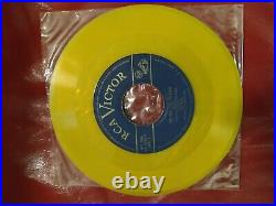 The First 45 rpm. PeeWee The Piccolo. Dec. 1948. RCA Victor Yellow Vinyl Record