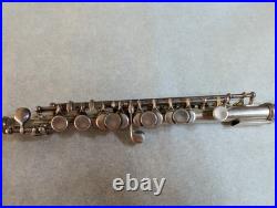 The Haynes Co. Piccolo C Con Bore Silver 1957 #26879