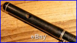 Time Capsule Antique Professional French Wooden H. Pihan Db Piccolo Flute c. 1900