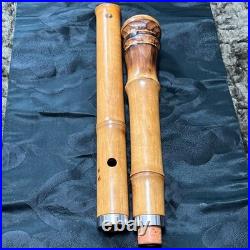 Tozanryu Kocho Shakuhachi 58.5cm 440g Sound Tested 7-Hole Bamboo Flute