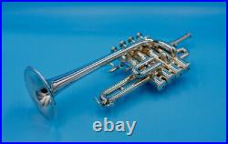 Tradeshow demo direct from XO 1700 Bb/A Piccolo Trumpet in Silver Plate
