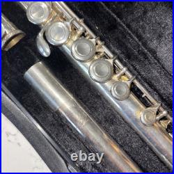 Trevor James 10XE Flute 925 Silver Plated 3 Piece in Case