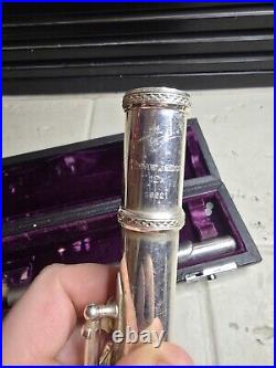 Trevor James 12X 58621 Flute With Hard And Soft Case