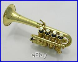 Trumpet Trompete Piccolo Courtois Bb/A Technical Review DR20-041