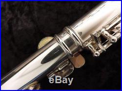 USED Free shipping Sankyo Piccolo Flutes Sonic CC Silver