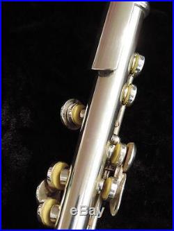 USED Haynes Handmede Solid Silver Ag925 Piccolo Flutes Free shipping