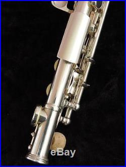 USED Haynes Handmede Solid Silver Ag925 Piccolo Flutes Free shipping