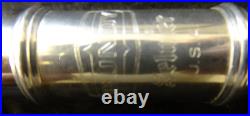 USED OP Bundy flute gold (or plated) lip plate/riser, plays well C to G6, $160