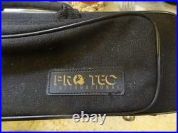 USED OP Bundy flute gold (or plated) lip plate/riser, plays well C to G6, $160