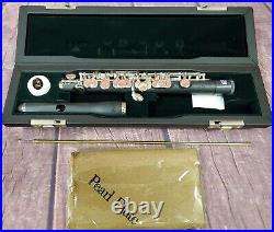 USED Pearl Grenaditte Piccolo C-Foot/Split E Cleaning Kit/Rod/Case Same Day Ship