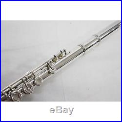 USED YAMAHA Piccolo Flutes YFL-614 Silver Free shipping