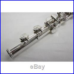 USED YAMAHA Piccolo Flutes YFL-614 Silver Free shipping