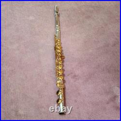 Unknown Maker Used Flute with Case and Headjoint, Repair Needed