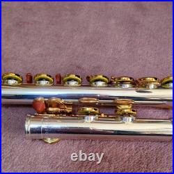 Unknown Maker Used Flute with Case and Headjoint, Repair Needed