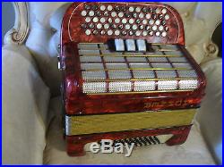 Used Hohner Piccolo Chromatic Button Accordion C system
