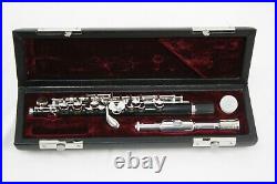 Used Hunter 6458E Piccolo with ABS body and Silver-Plated Headjoint