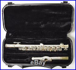 Used Jean Baptiste Piccolo - Silver Plated Head, Body And Keys