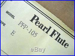 Used Mint Condition Pearl Pfp-105e Piccolo, 2-year Warranty