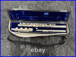 Used Mio Cannonball M7 Professional Flute. Royal Crown Jem end cap