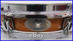 Used! PEARL 6ply Maple Shell Piccolo Snare Drum M1430E 14x3