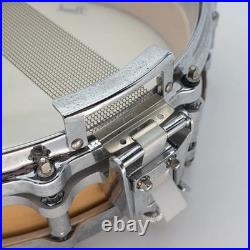 Used Pearl Free Floating Maple Piccolo Snare Drum 14x3.5 Good